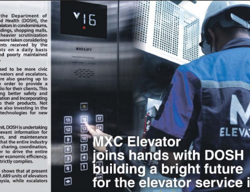 The Edge Malaysia: MXC Elevator joins hands with DOSH building a bright future for the elevator service industry